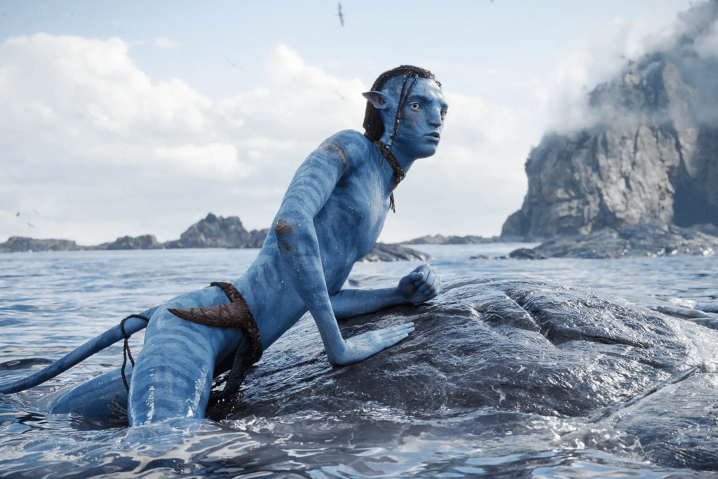 Cena de Avatar: O Caminho da Água.