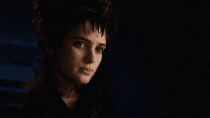 Winona Ryder como Lydia Deetz em Beetlejuice