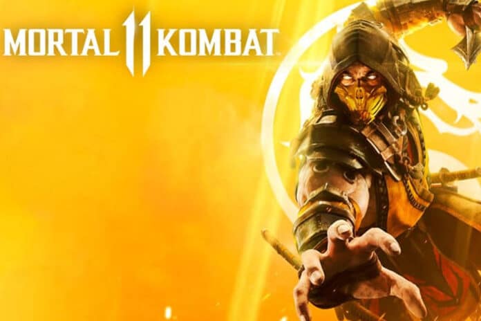 Pôster do game Mortal Kombat 11