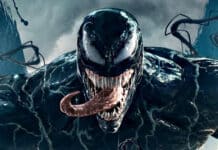 Pôster oficial do filme Venom