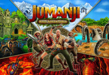 Pôster oficial do Novo jogo de Jumanji