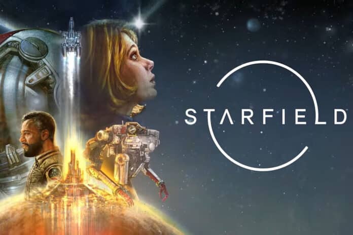 Pôster do game Starfield