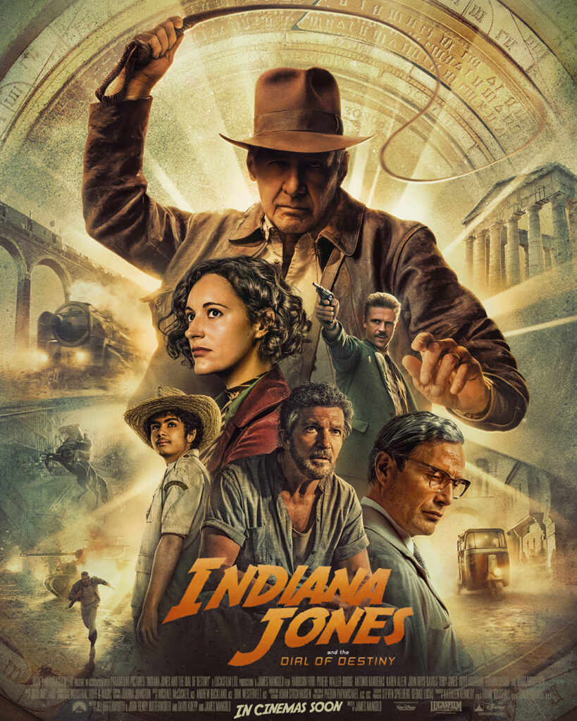 novos cartazes de Indiana Jones 5