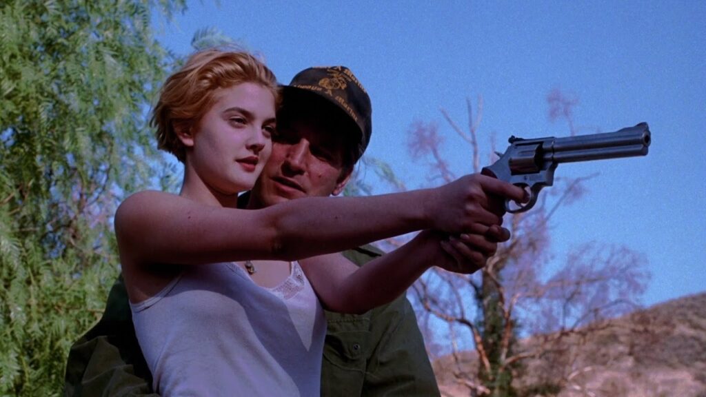 Drew Barrymore em cena de Howard & Anita – Jovens Amantes (1992)