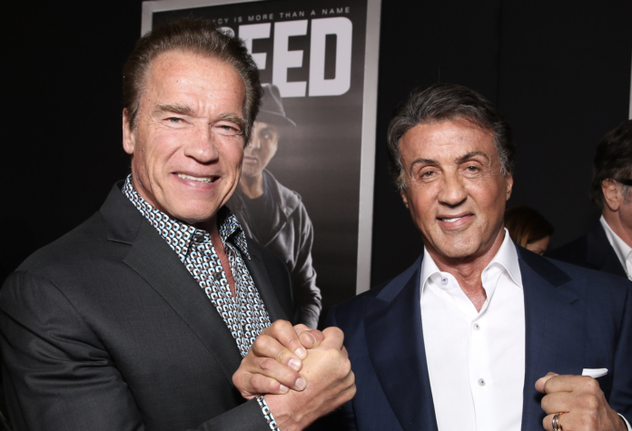 Arnold Schwarzenegger e Sylvester Stallone