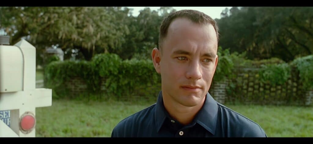 Tom Hanks, ator que interpretou o personagem Forrest Gump nos cinemas