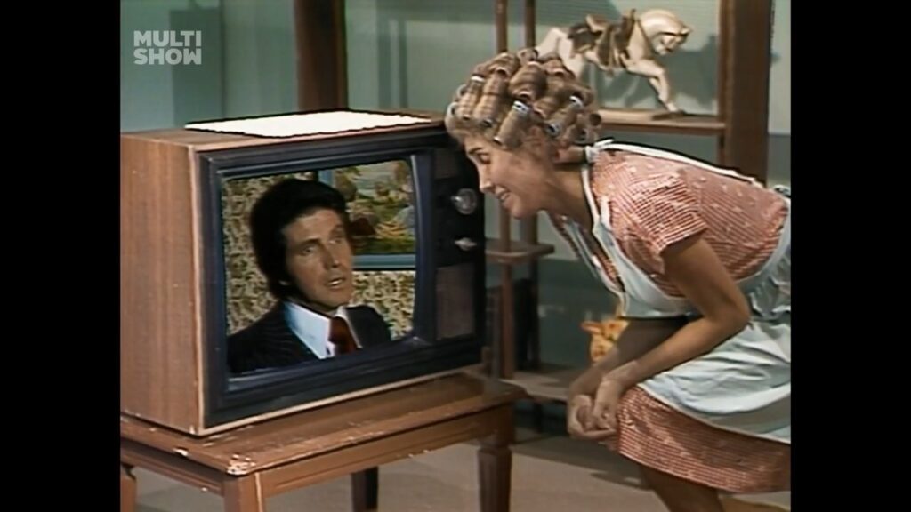 Cena do clássico episódio "Um astro cai na vila (parte 2)", um dos mais queridos da temporada de 1979.