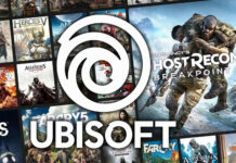 Logo oficial da empresa Ubisoft