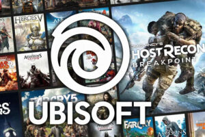 Logo oficial da empresa Ubisoft