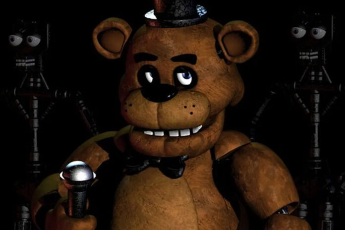 Pôster oficial do game Five Nights at Freddy’s