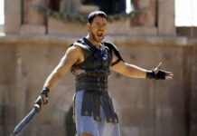 Pôster do primeiro filme Gladiador