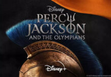 Pôster oficial de Percy jackson e os Olimpianos