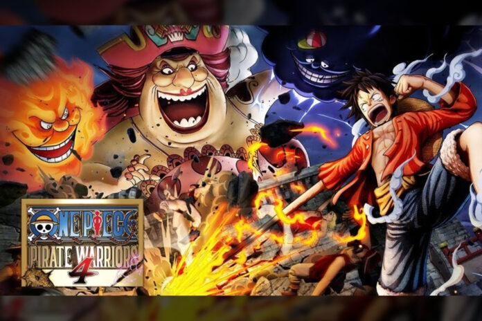 Pôster oficial de One Piece Pirate Warriors 4