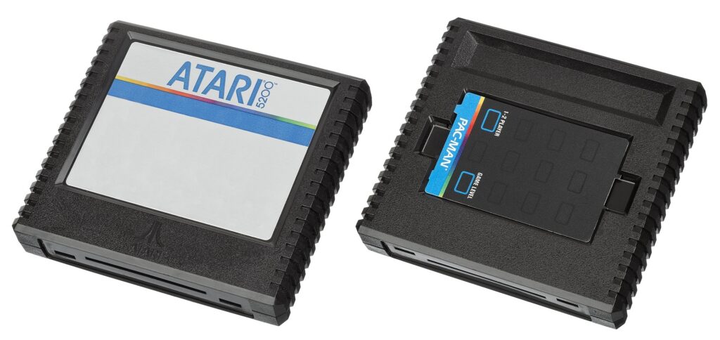 Cartucho Atari 5200 - Frente e Verso