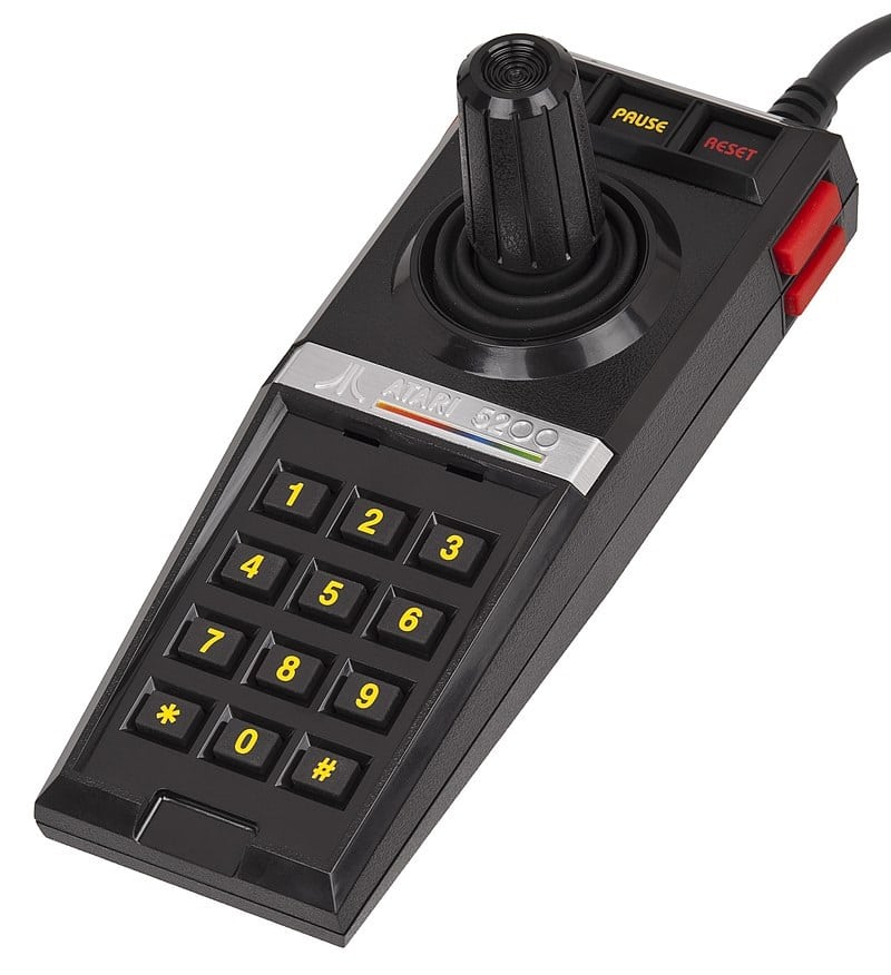 Controle analógico do Atari 5200