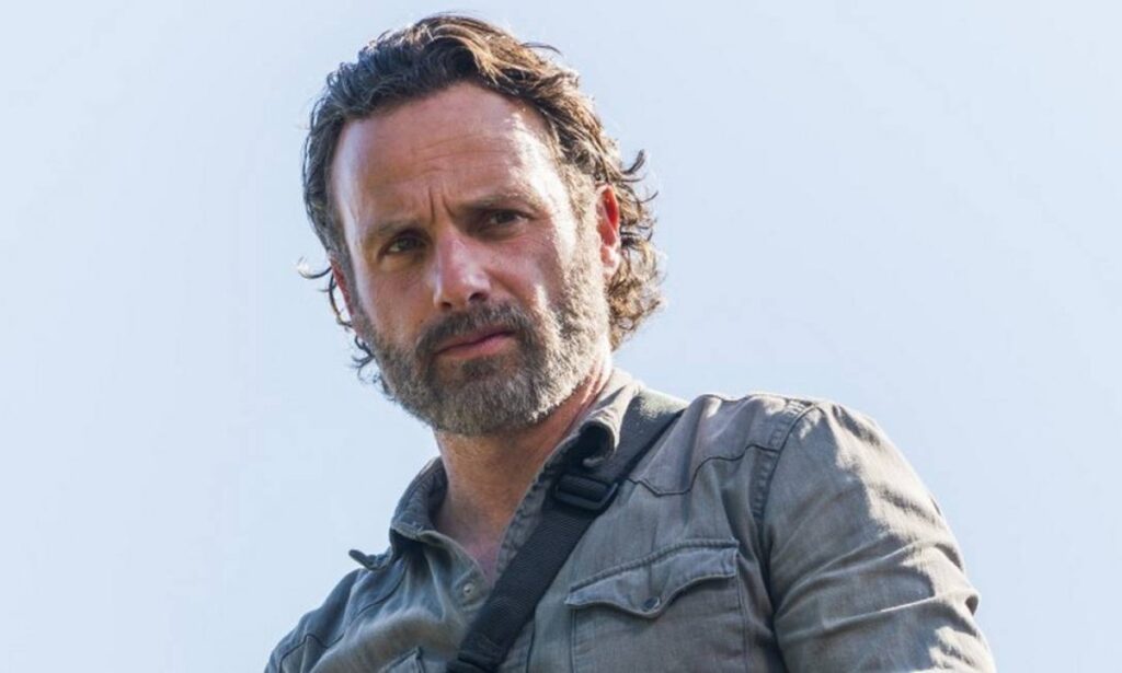 O personagem Rick Grimes, protagonista de The Walking Dead.