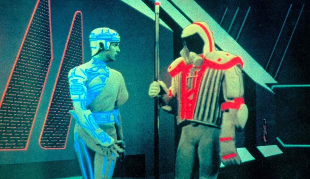 Cena de Tron (1982).