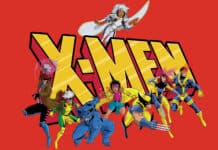 Pôster oficial da animação X-men