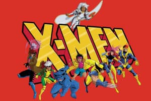 Pôster oficial da animação X-men