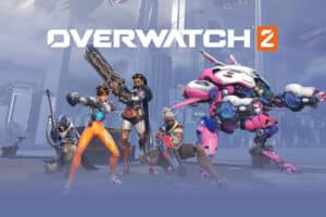 Pôster do game Overwatch 2