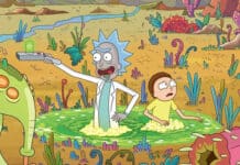 Imagem da animação Rick and Morty
