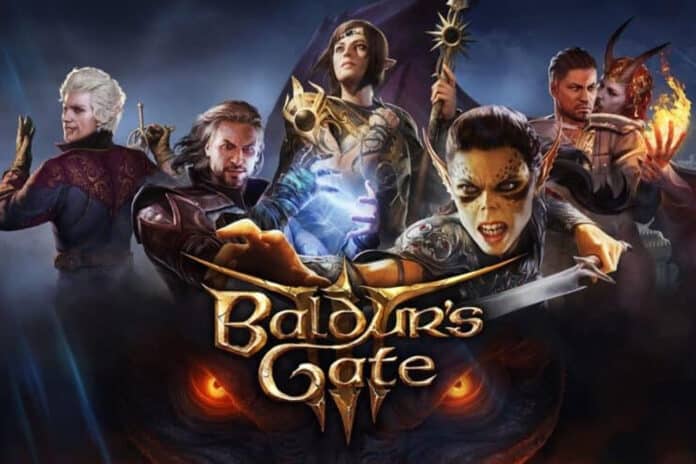 Pôster do game Baldur's Gate 3