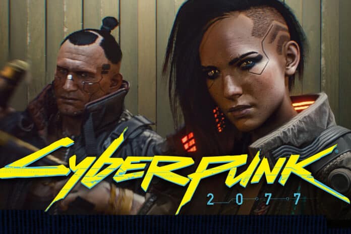 Pôster do game Cyberpunk 2077