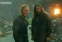 Patrick Wilson e Jason Momoa em Aquaman 2: O Reino Perdido