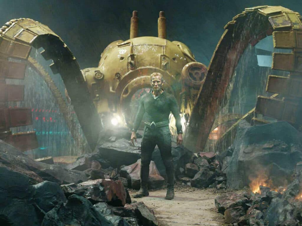 Patrick Wilson como Orm Marius em cena do trailer de Aquaman 2 (2023). Imagem Warner Bros. Pictures.