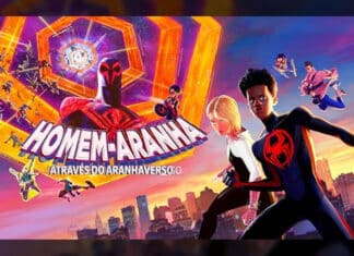Pôster do filme Homem-Aranha Através do Aranhaverso