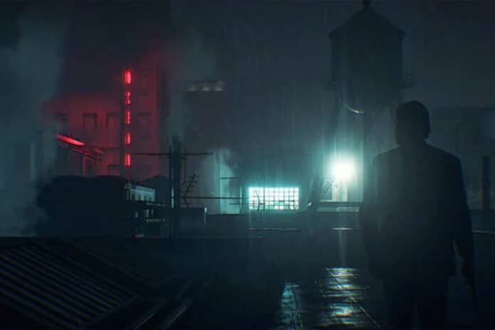 Imagem do game Alan Wake 2