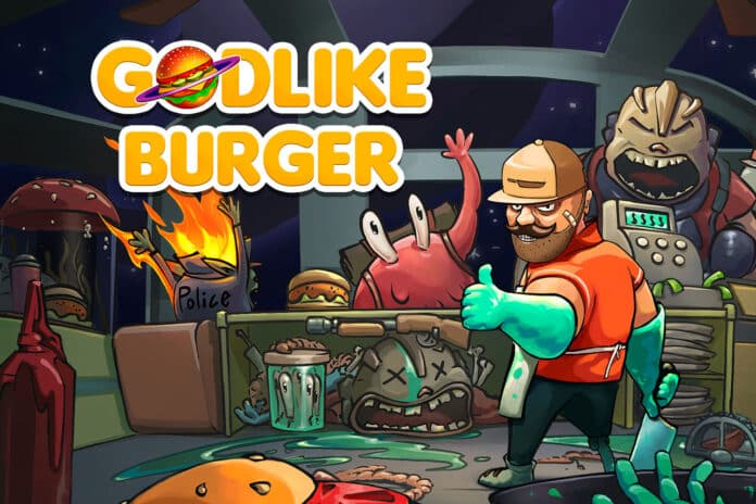Poster do game Godlike Burger