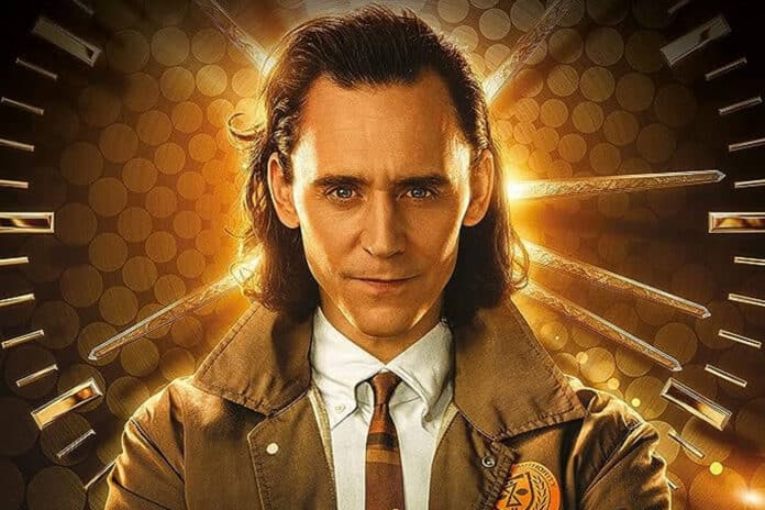 Pôster de divulgação da série Loki