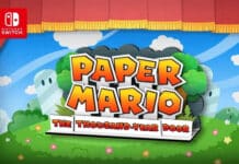 Imagem do game remake de Paper Mario