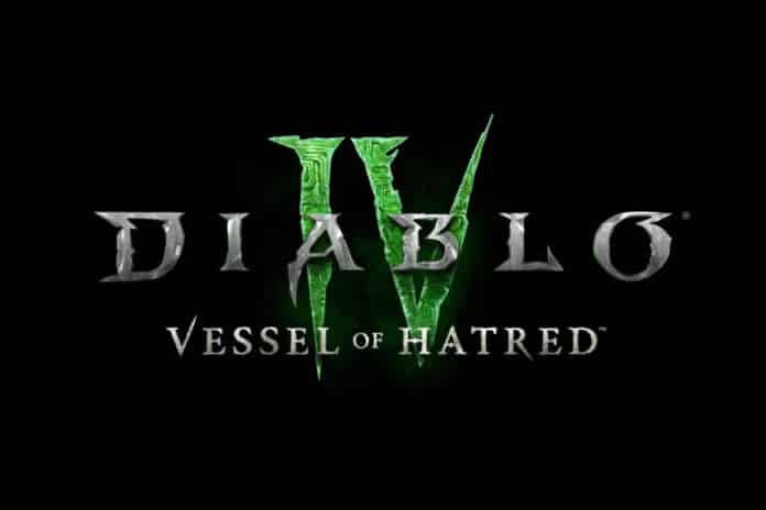 Expansão de Diablo 4 chamada de 'Vessel of Hatred'
