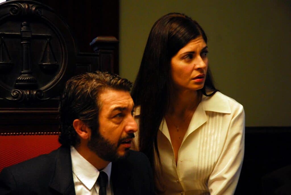 Ricardo Darín e Soledad Villamil em cena de O Segredo de Seus Olhos (2008). Distribuição: Distribution Company 