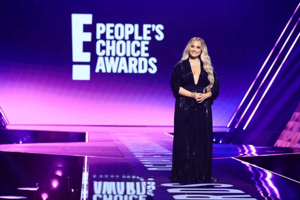 Imagens da cerimônia de entrega do People's Choice Awards 2020. Créditos: Christopher Polk/E! Entertainment/NBCU Photo Bank/Getty Images.