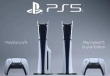 novo update do PS5: imagem da versão digital e com entrada para disco