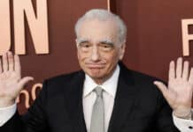 Martin Scorsese na estreia de Assassinos da Lua das Flores