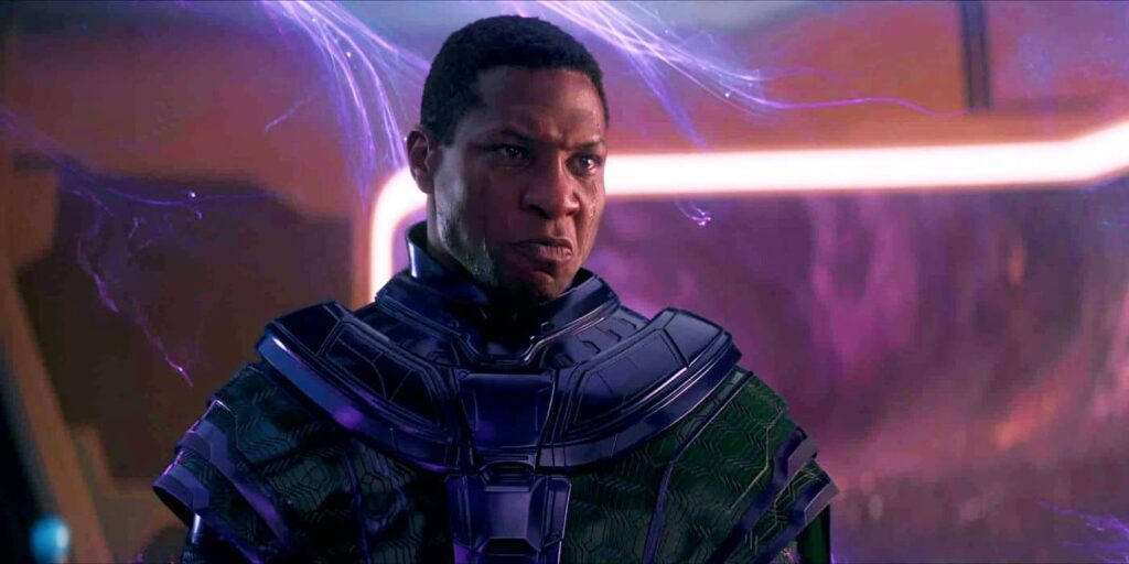 Jonathan Majors como Kang. Créditos: Marvel Studios e Walt Disney Company.