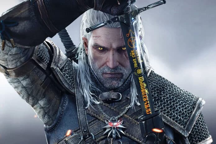 Poster do game The Witcher 3