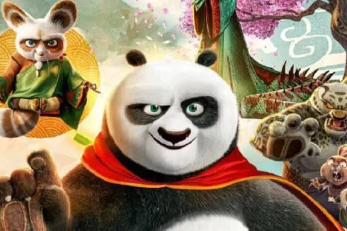 novo cartaz de Kung Fu Panda