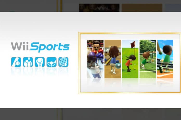 Imagem do jogo Wii Sports