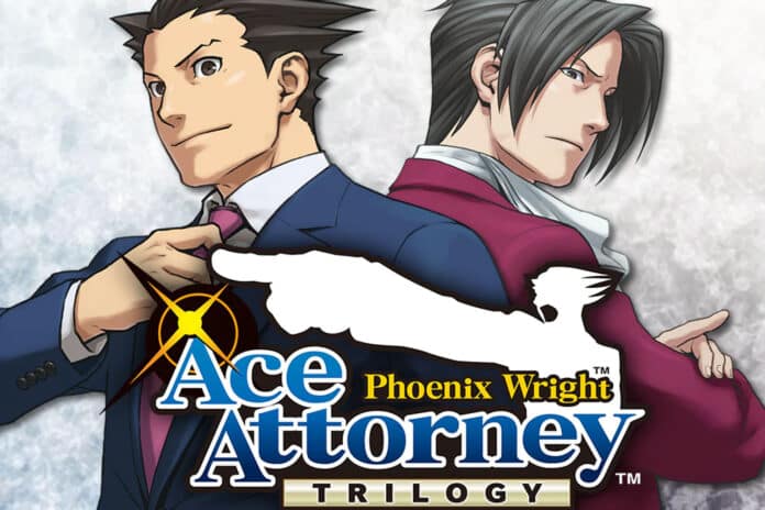 Pôster do game Ace Attorney