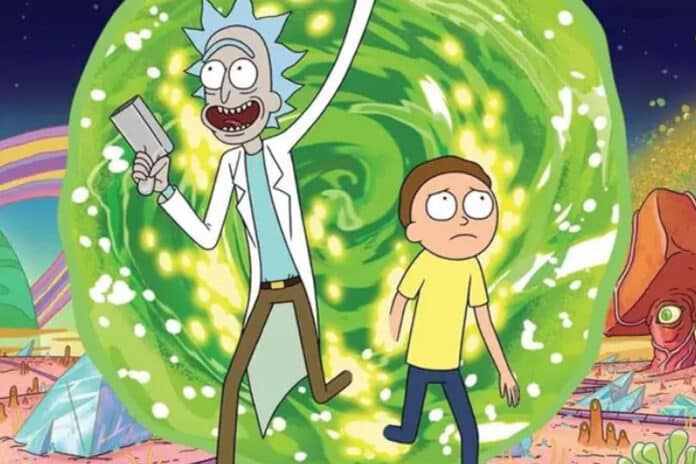 Imagem da série Rick and Morty