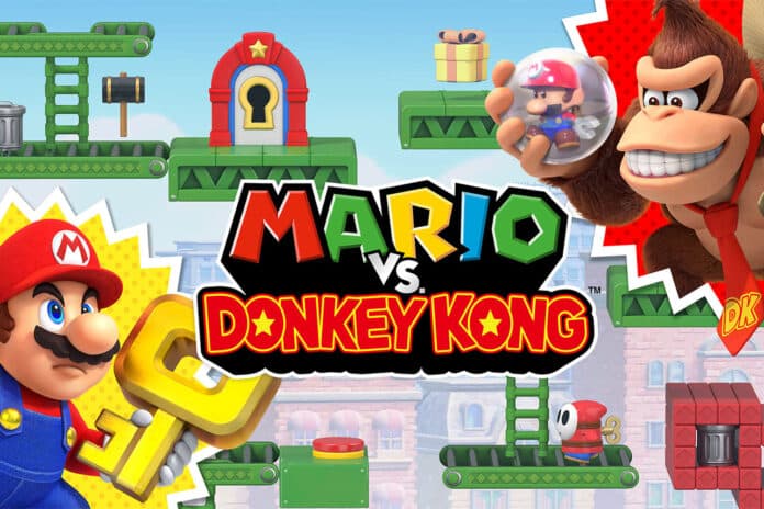 Imagem do jogo Mario vs. Donkey Kong