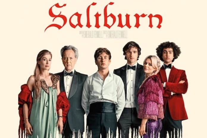 Imagem do filme Saltburn