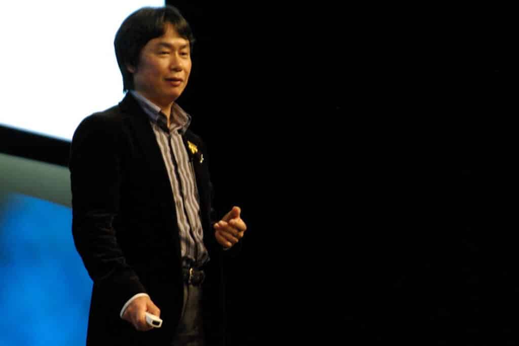 Produtor de games Shigeru Miyamoto
