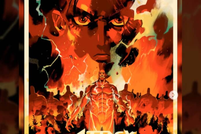 Imagem do anime Attack on Titan