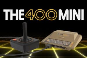 nova miniatura de console baseada no Atari 400